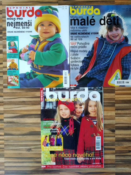 3 dětské Burdy — foto 1