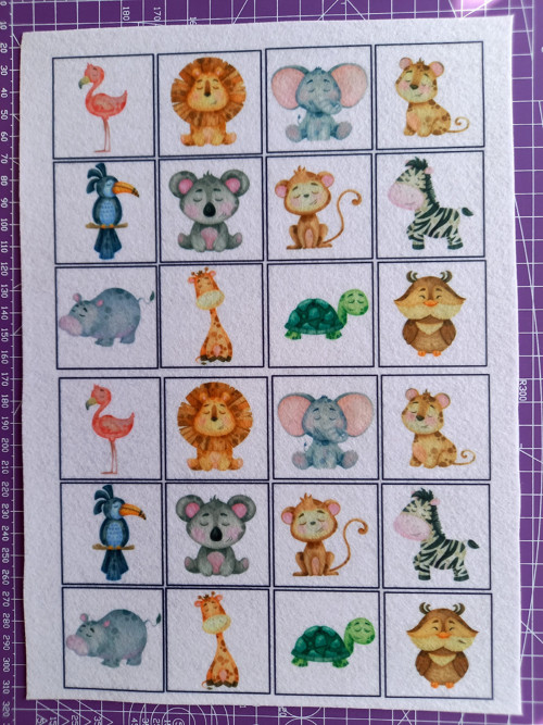 1,2mm Tvrdý korejský filc - vhodný do Quietbook