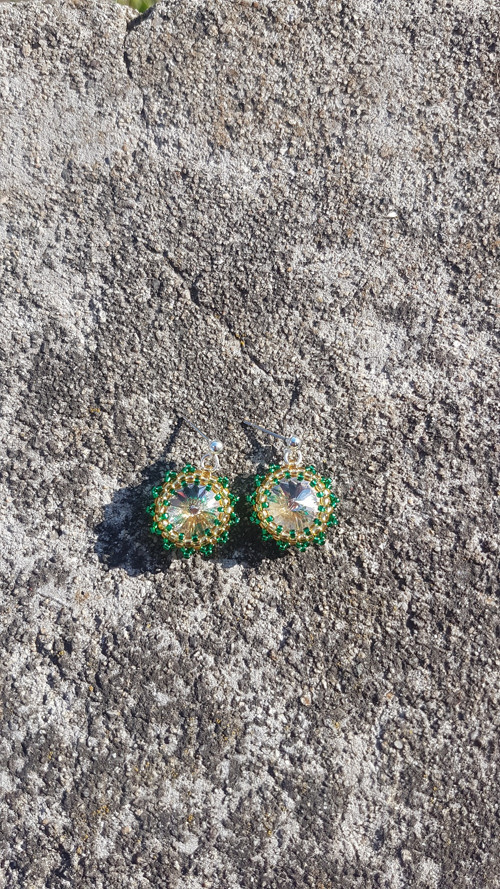 Náušnice Swarovski — foto 1