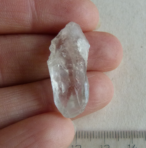 Prasiolit (zelený křemen) surový - 3,2 cm