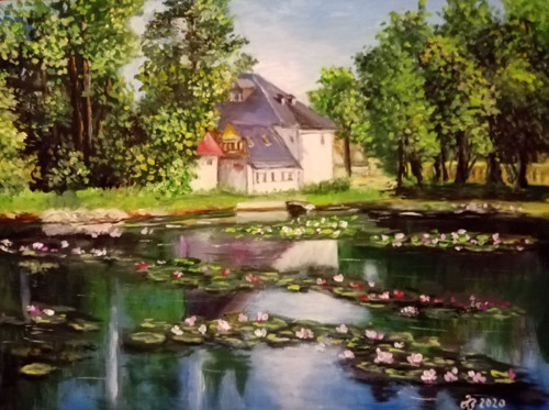 Ručně malovaný obraz