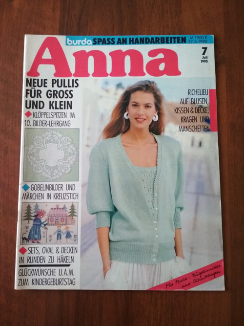 Časopis ANNA 1990-7 — foto 1
