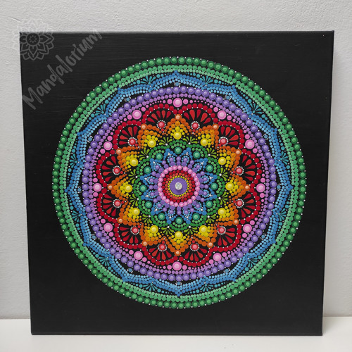 Duhová mandala — foto 1