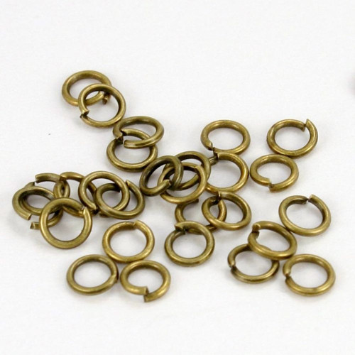 Bronzové kroužky Ø 4 mm, 500 ks