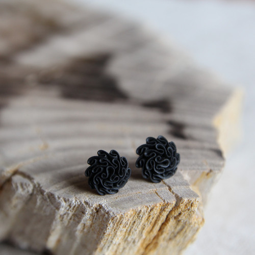 Náušnice Black — foto 1