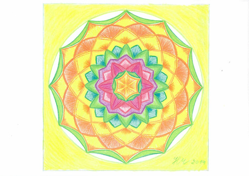 Mandala-Květ života