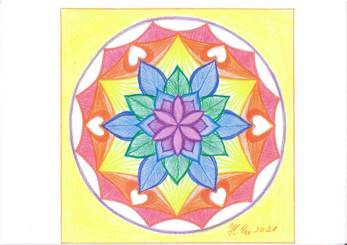 Mandala-Probuzení lidstva