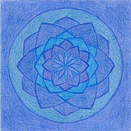 Mandala na 6.čakru