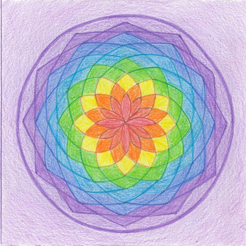 Mandala-harmonizace čaker