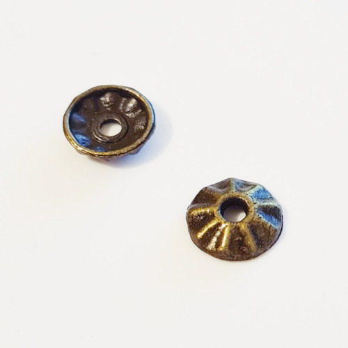 Kaplík kolo bronz 8 mm, 50 ks — foto 1