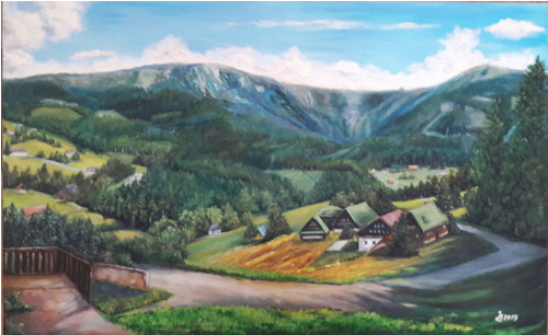 Ručně malovaný obraz — foto 1