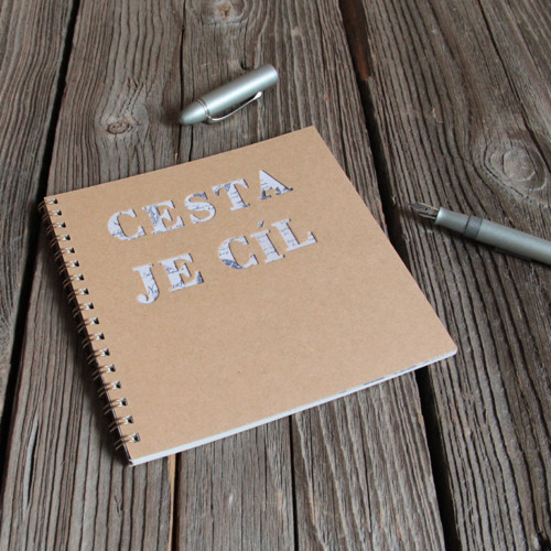 Cesta je cíl (námořnická) - notes 15x15 — foto 1
