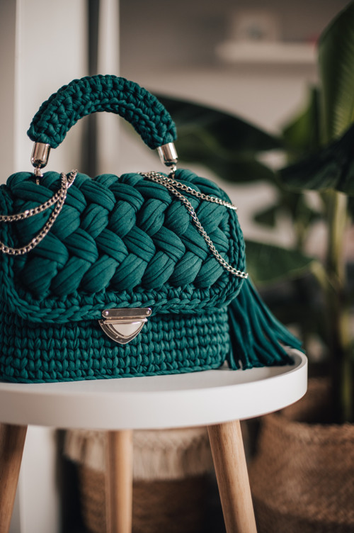 Háčkované crossbody — foto 1