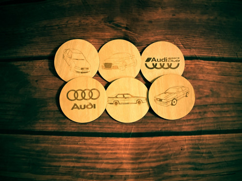 Podtácky Audi — foto 1