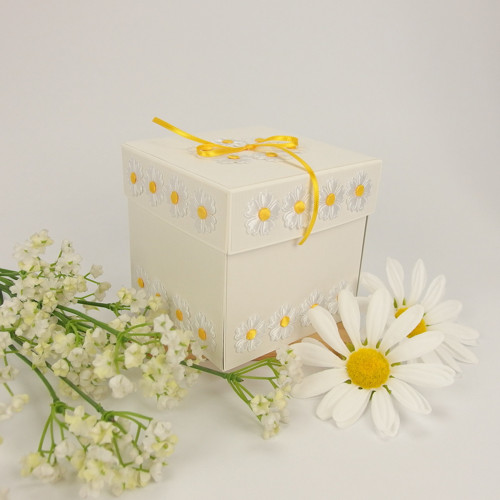 Dárková krabička / exploding box "Svatební" č.4