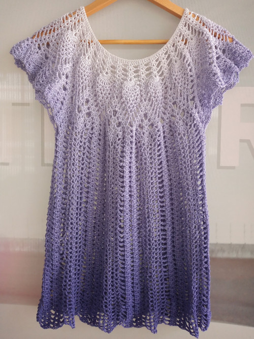 Hackovana tunika Violet. — foto 1
