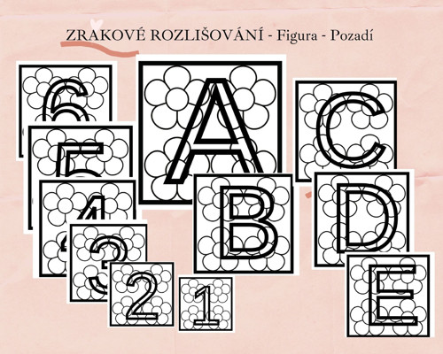 Pracovní listy Figura/Pozadí