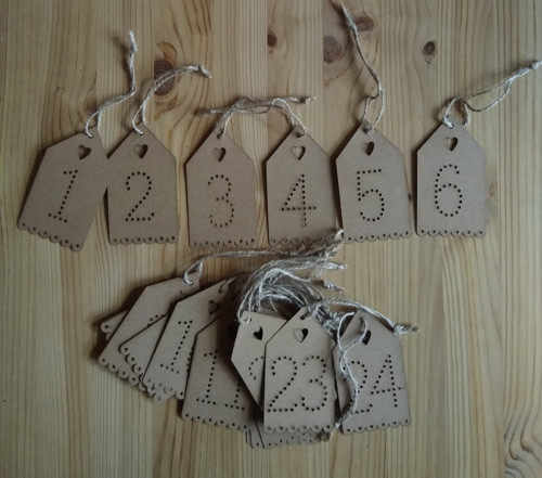 Kartičky - adventní kalendář — foto 1