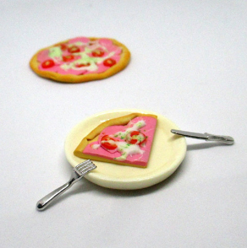 Miniatury pro panenky - pizza 1/4