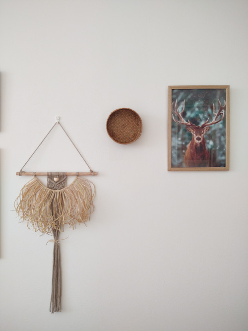 Macramé dekorace volání divočiny — foto 1