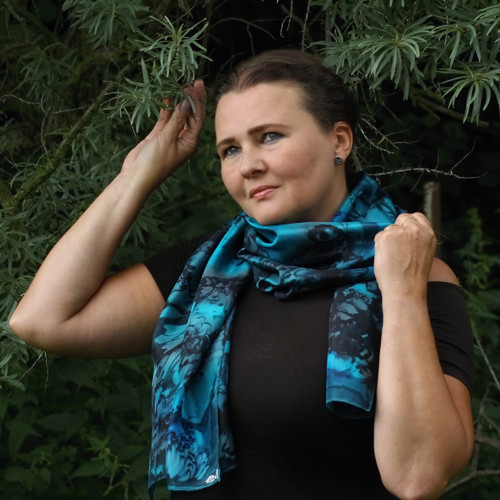 Hedvábný šál - Bouřka