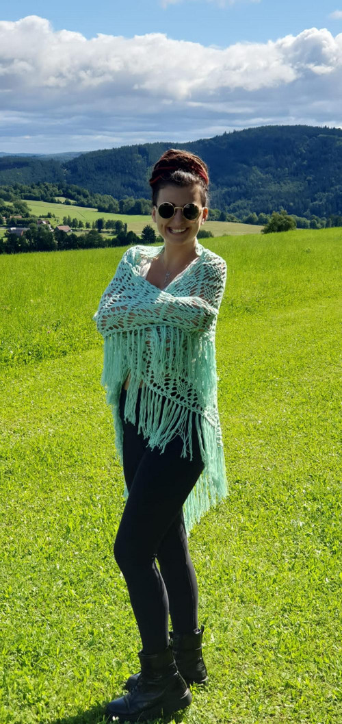 Boho laguna šátek