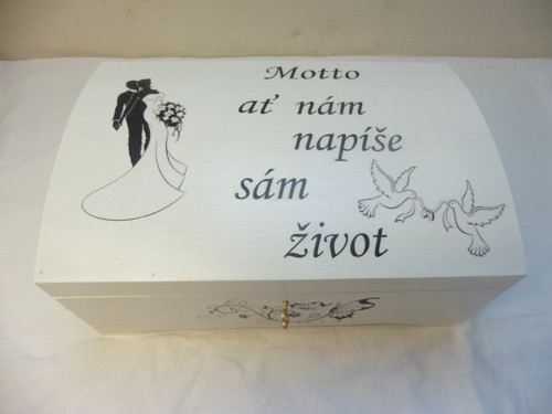 Svatební truhlička na přání — foto 1