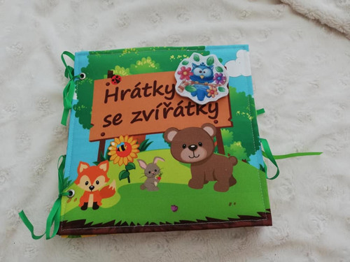 Hrátky se zvířátky Quiet book