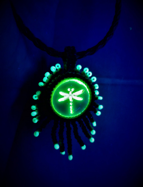 Náhrdelník UV Trippy Dragonfly