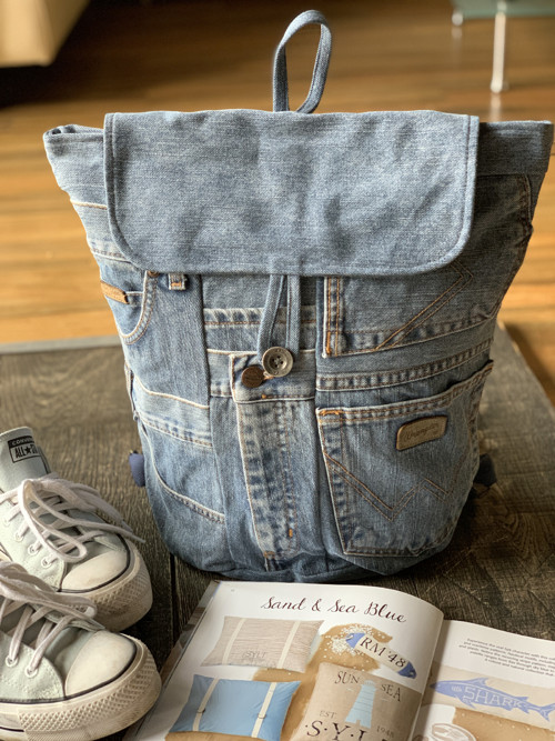 Batoh Denim KAIL — foto 1