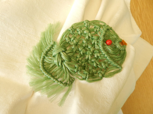 Drhaný kapřík - MACRAMÉ — foto 1