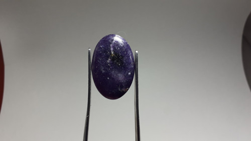 Lepidolit-extra kabošon 35x23,5mm — foto 1