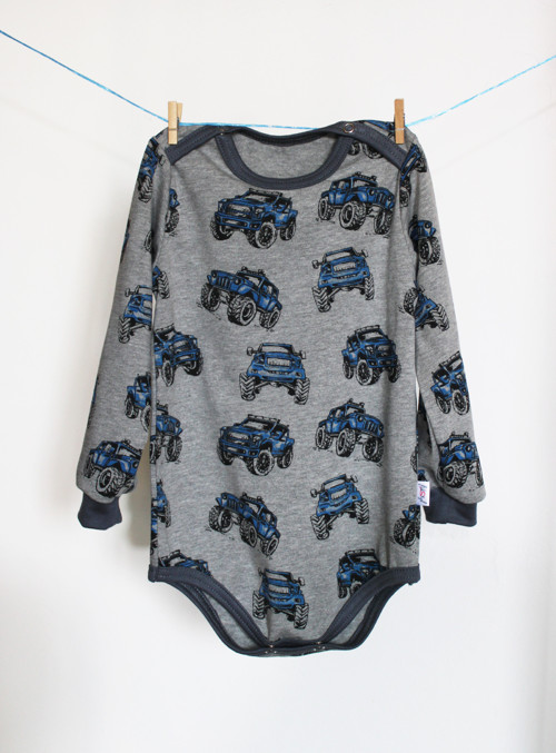 Body "auta monstera " vel. 80