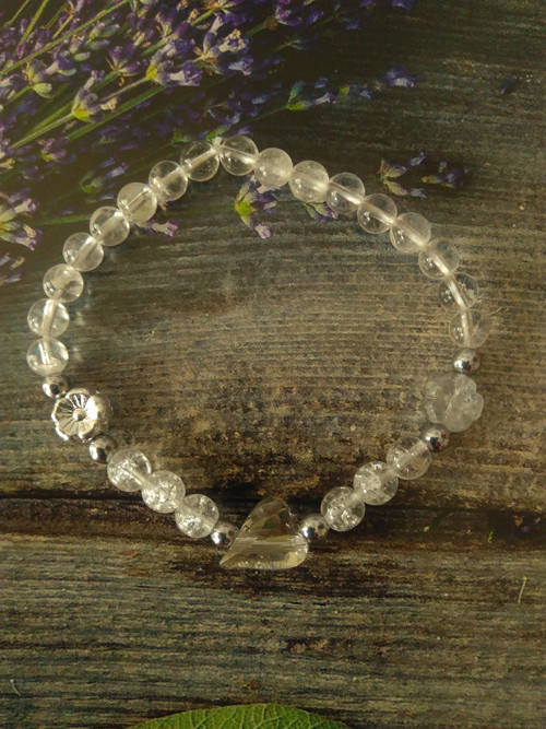 Náramek SRDCEswarovski*křišťál