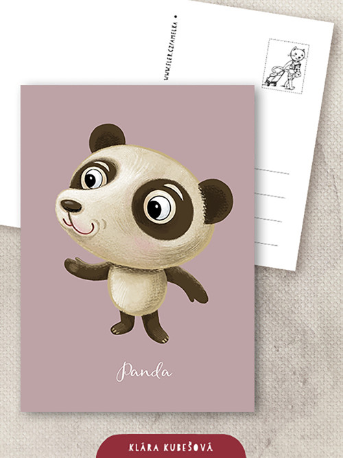 Pohlednice - Panda — foto 1