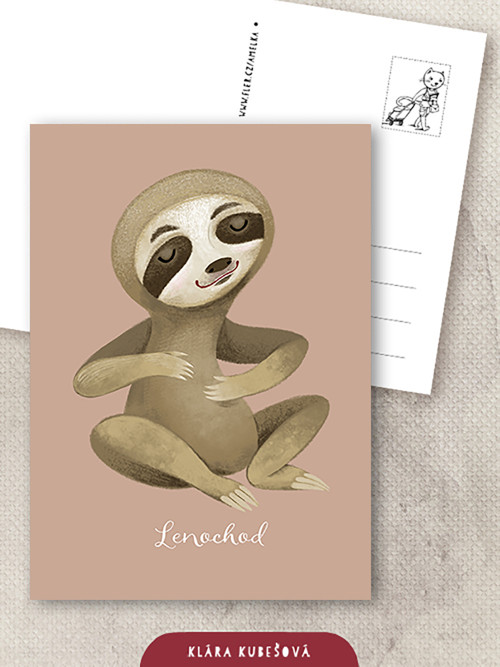 Pohlednice - Lenochod — foto 1