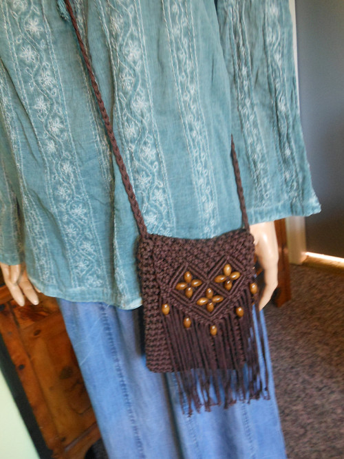 Boho kabelka s korálky — foto 1