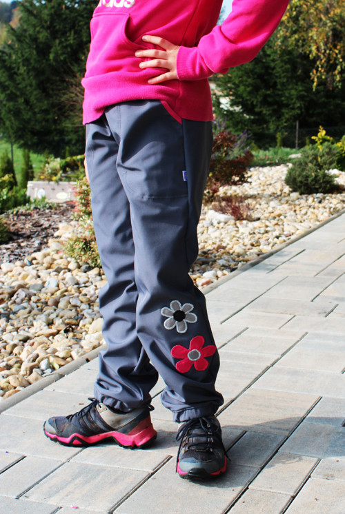Softshellové kalhoty 10/3 ( fleece)
