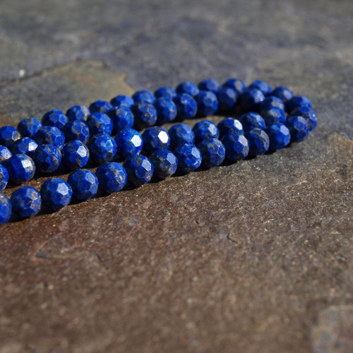 Lapis lazuli, fazetovaný 10 ks