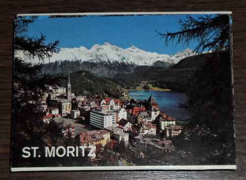 Turistické leporelo, ST. MORITZ - Švýcarsko