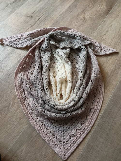 Háčkovaný šátek — foto 1