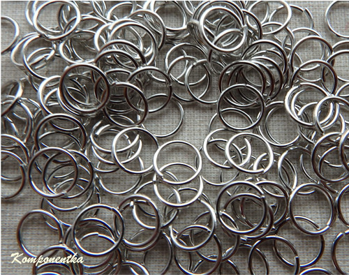 Spojovací kroužky 6mm 25kusů