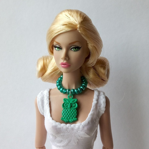 Šperky pro Barbie, FR, Integrity - náhrdelník sova — foto 1