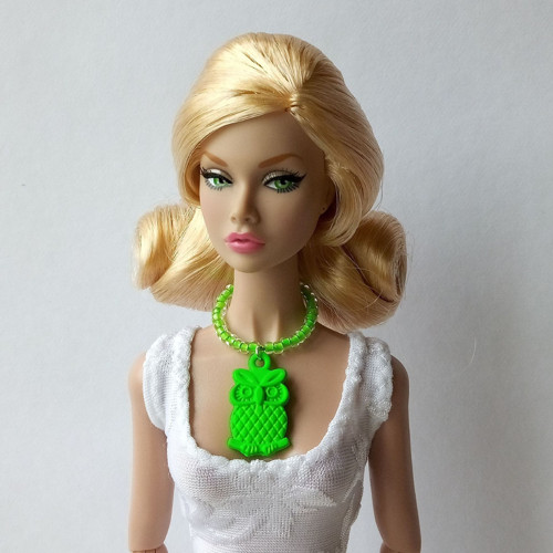Šperky pro Barbie, FR, Integrity - náhrdelník sova — foto 1