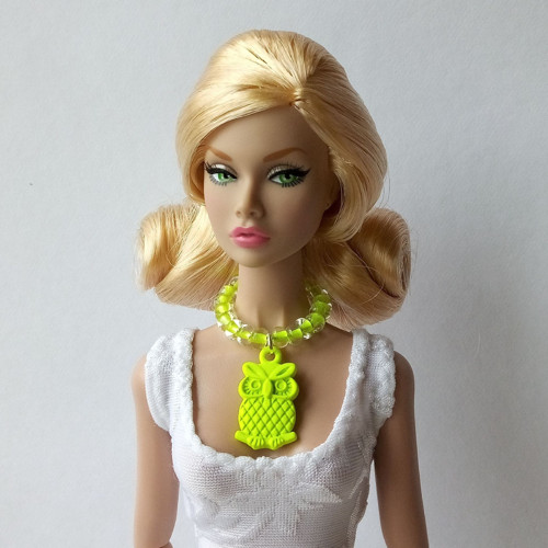 Šperky pro Barbie, FR, Integrity - náhrdelník sova — foto 1