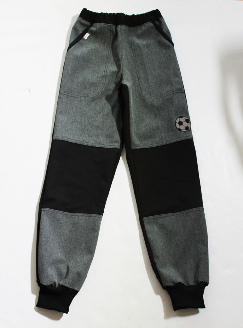 Soft. kalhoty 10/3 ( fleece, 308g) "kombinované"