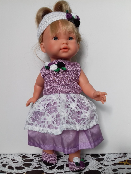 Obleček pro panenku Llorens Valeria 28 cm