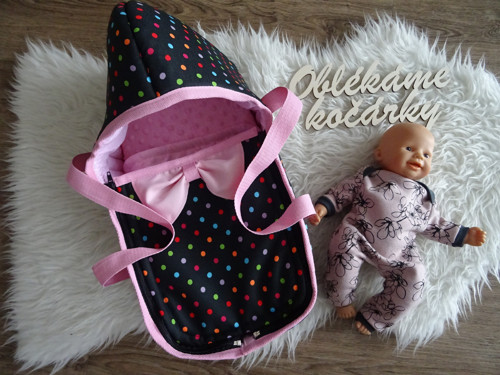 Přenosná postýlka pro panenku - na přání