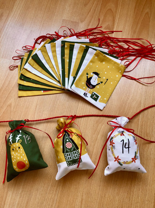 Adventní kalendář - vánočky pytlíčky — foto 1