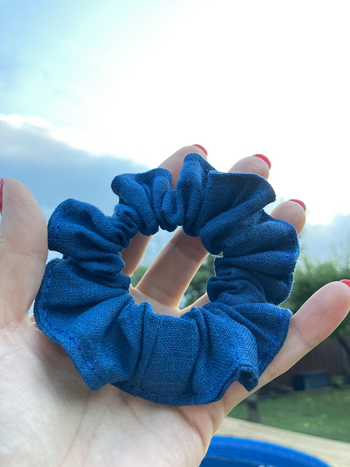 Ľanové scrunchies